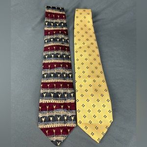 Two Men’s vintage ties